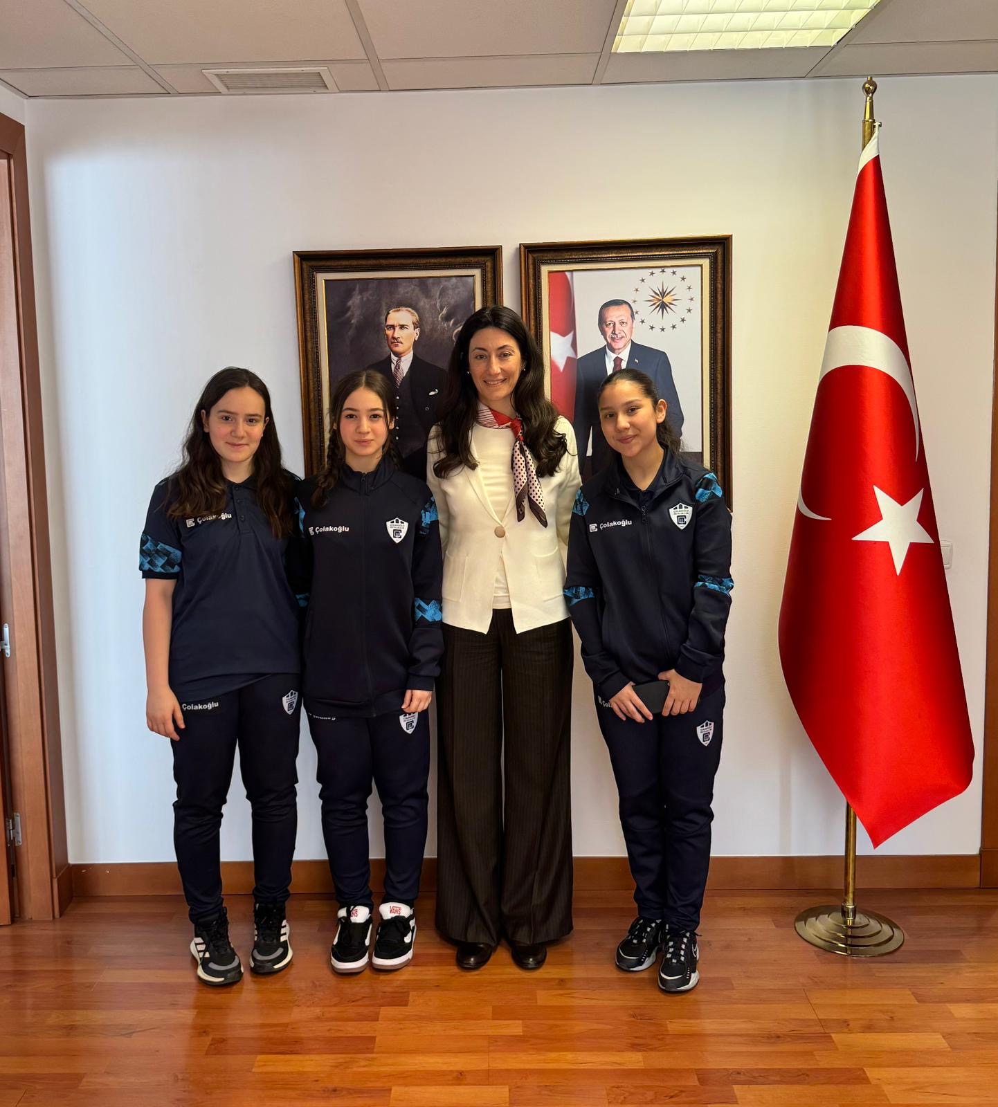 Çolakoğlu Metalurji Spor Kulübü Madrid Büyükelçiliği Ziyareti